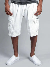 Multi-Pocket Loose Cargo Shorts - Jessiz Boutique