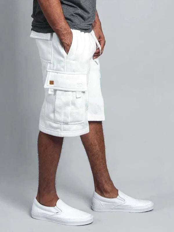 Multi-Pocket Loose Cargo Shorts - Jessiz Boutique