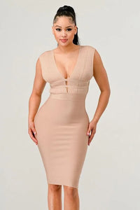 Naturally Chic Bandage Dress - Jessiz Boutique