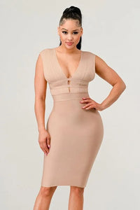 Naturally Chic Bandage Dress - Jessiz Boutique