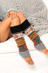 Nordic Snowflake Leg Warmers - Jessiz Boutique