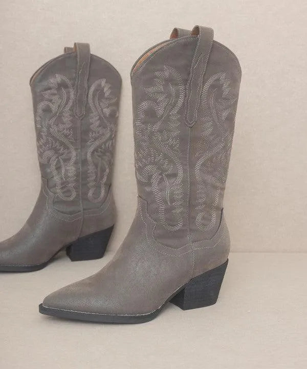 Oasis Society Amaya - Classic Western Boot - Jessiz Boutique