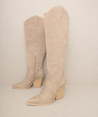 OASIS SOCIETY Barcelona - Knee High Western Boots - Jessiz Boutique