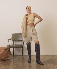 OASIS SOCIETY Barcelona - Knee High Western Boots - Jessiz Boutique