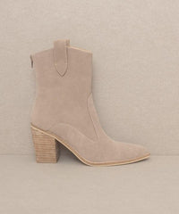 OASIS SOCIETY Tara - Two Paneled Western Boots - Jessiz Boutique