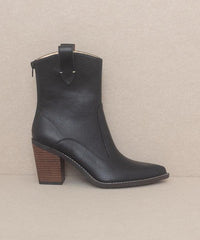 OASIS SOCIETY Tara - Two Paneled Western Boots - Jessiz Boutique