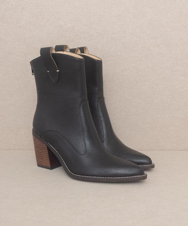 OASIS SOCIETY Tara - Two Paneled Western Boots - Jessiz Boutique