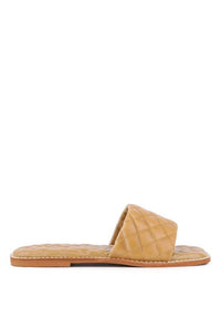 Odalta Handcrafted Quilted Summer Flats - Jessiz Boutique