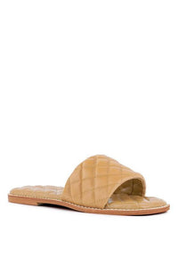 Odalta Handcrafted Quilted Summer Flats - Jessiz Boutique