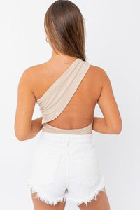 One Shoulder Bodysuit - Jessiz Boutique