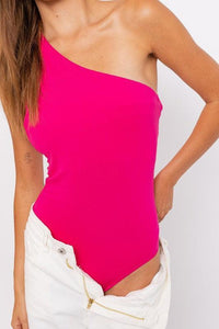 One Shoulder Bodysuit - Jessiz Boutique