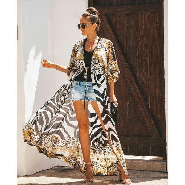 Open and Loose Wild Kimono - Jessiz Boutique