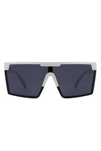 Oversize Square Flat Top Fashion Women Sunglasses - Jessiz Boutique