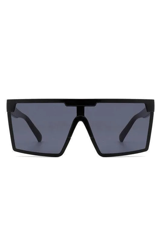 Oversize Square Flat Top Fashion Women Sunglasses - Jessiz Boutique