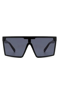 Oversize Square Flat Top Fashion Women Sunglasses - Jessiz Boutique