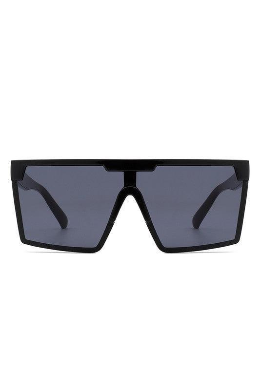 Oversize Square Flat Top Fashion Women Sunglasses - Jessiz Boutique