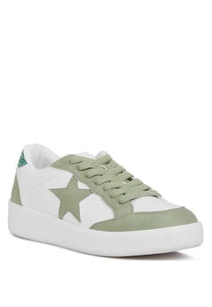 Perry Glitter Detail Star Sneakers - Jessiz Boutique