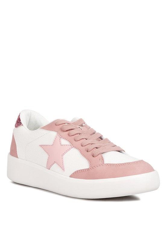 Perry Glitter Detail Star Sneakers - Jessiz Boutique