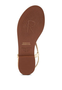 Pheboe Strappy Flat Sandals - Jessiz Boutique