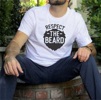 Respect the Beard Mens Tee - Jessiz Boutique