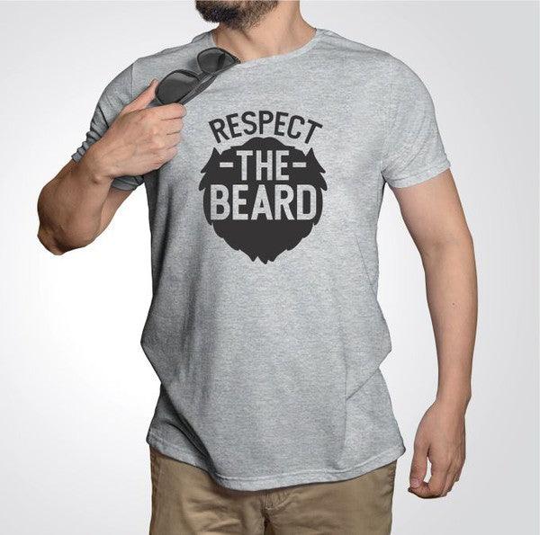 Respect the Beard Mens Tee - Jessiz Boutique