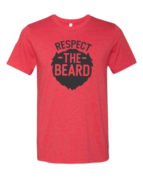 Respect the Beard Mens Tee - Jessiz Boutique