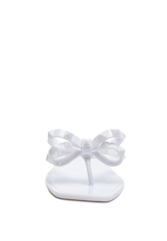 Retta Bow Thong Flats - Jessiz Boutique