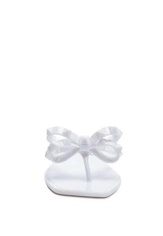 Retta Bow Thong Flats - Jessiz Boutique