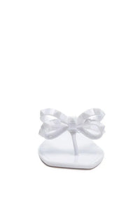 Retta Bow Thong Flats - Jessiz Boutique