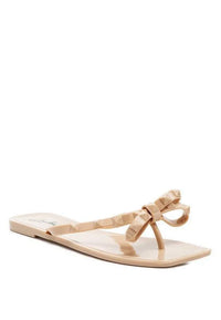 Retta Bow Thong Flats - Jessiz Boutique