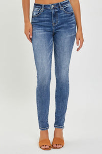 RISEN Mid Rise Ankle Skinny Jeans - Jessiz Boutique