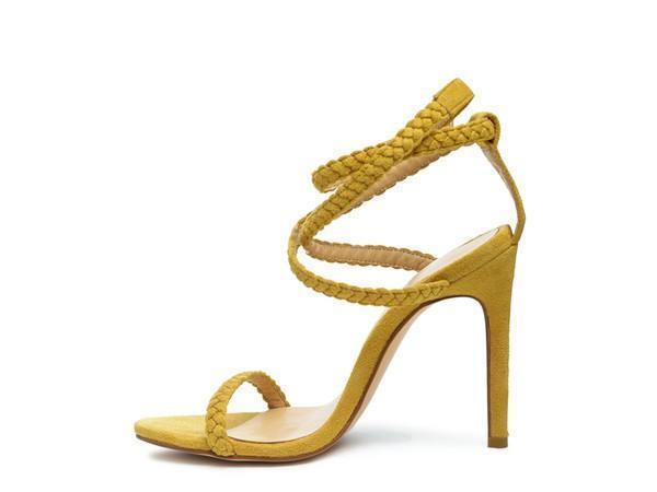 Sherri Suede Stiletto Sling Back Sandal - Jessiz Boutique