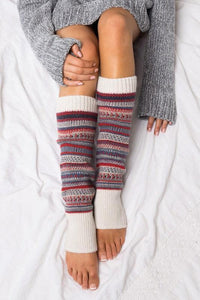 Short Fairisle Legwarmer - Jessiz Boutique