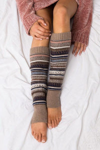 Short Fairisle Legwarmer - Jessiz Boutique