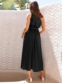 Single Shoulder Midi Dress - Jessiz Boutique