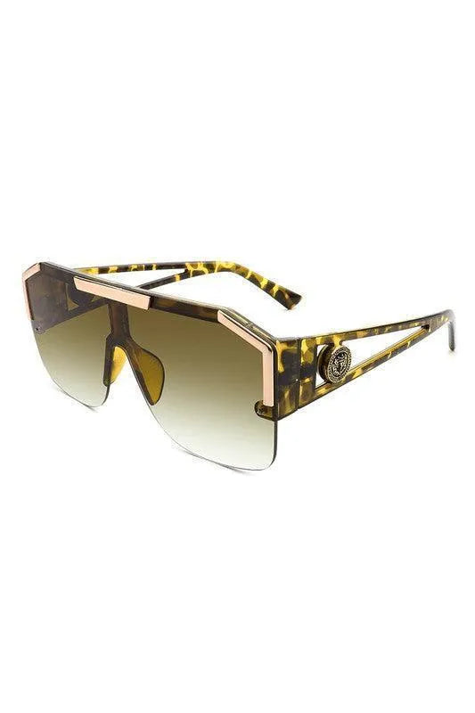 Square Oversize Retro Fashion Sunglasses - Jessiz Boutique