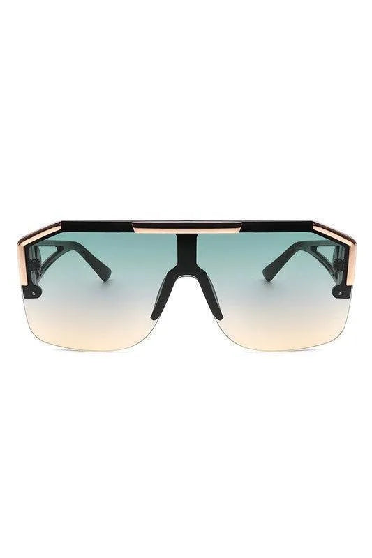 Square Oversize Retro Fashion Sunglasses - Jessiz Boutique