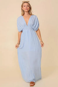 Summer Spring Vacation Maxi Sundress Lined - Jessiz Boutique