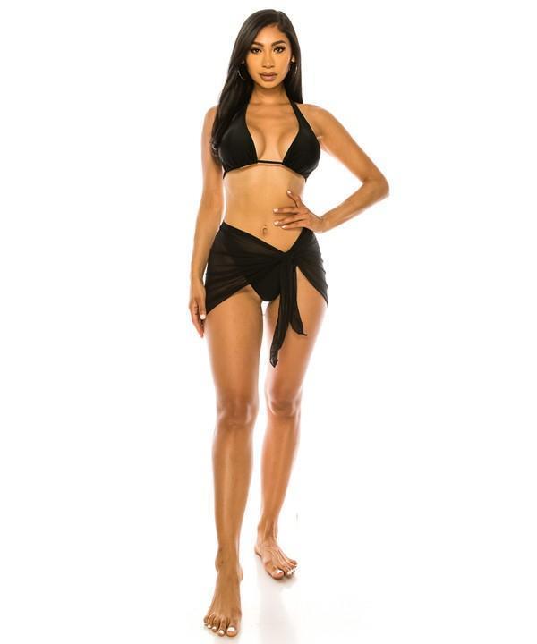 Three Piece Bikini Set - Jessiz Boutique