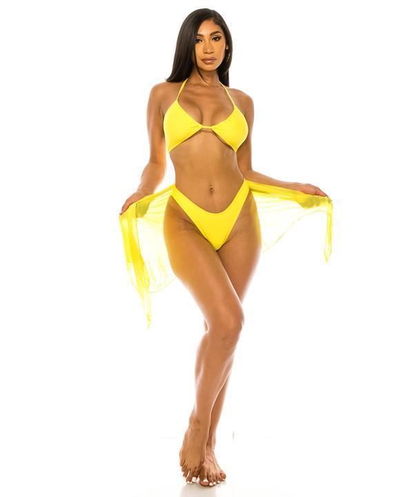 Three Piece Bikini Set - Jessiz Boutique