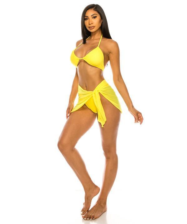 Three Piece Bikini Set - Jessiz Boutique