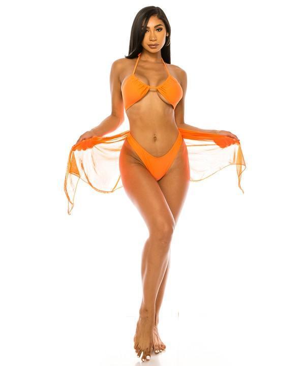 Three Piece Bikini Set - Jessiz Boutique