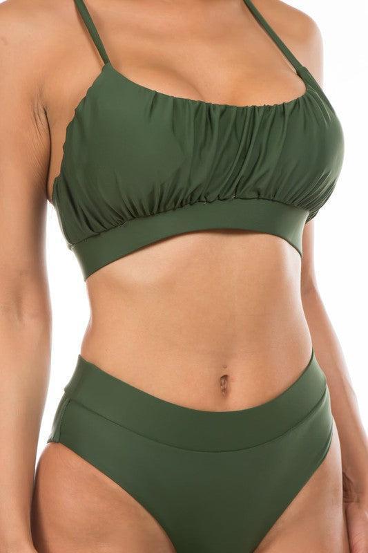 Two - Piece High Waisted Swimsuit - Jessiz Boutique