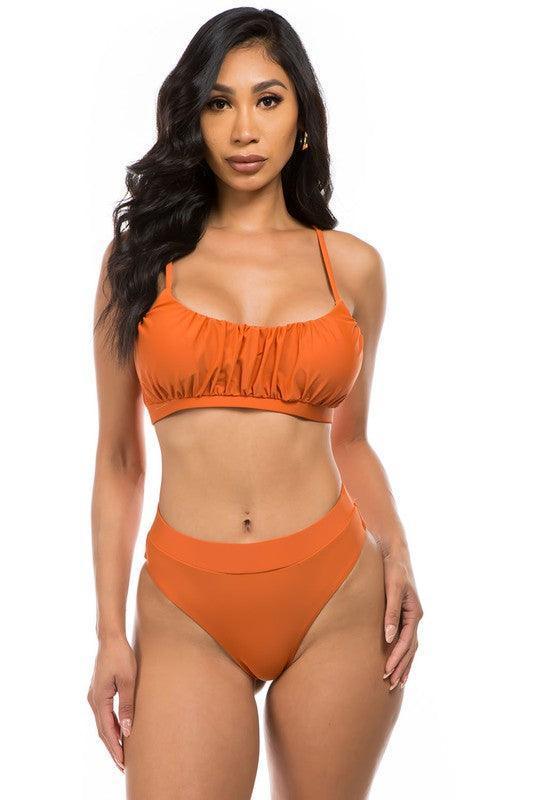 Two - Piece High Waisted Swimsuit - Jessiz Boutique