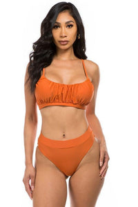 Two - Piece High Waisted Swimsuit - Jessiz Boutique