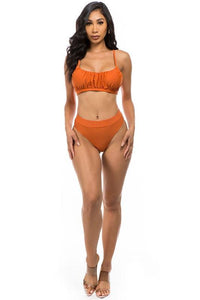 Two - Piece High Waisted Swimsuit - Jessiz Boutique