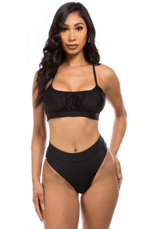 Two - Piece High Waisted Swimsuit - Jessiz Boutique