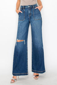 Ultra High Rise Relaxed Flare Jeans - Jessiz Boutique