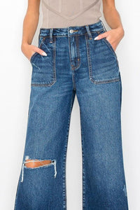 Ultra High Rise Relaxed Flare Jeans - Jessiz Boutique