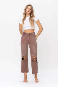 Vervet by Flying Monkey 90's Vintage Crop Flare Jean - Jessiz Boutique